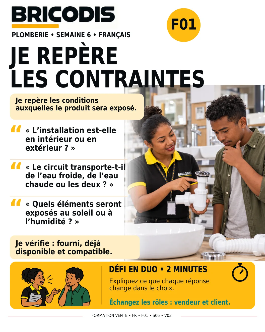F01 S06 - Identifier les conditions d’utilisation