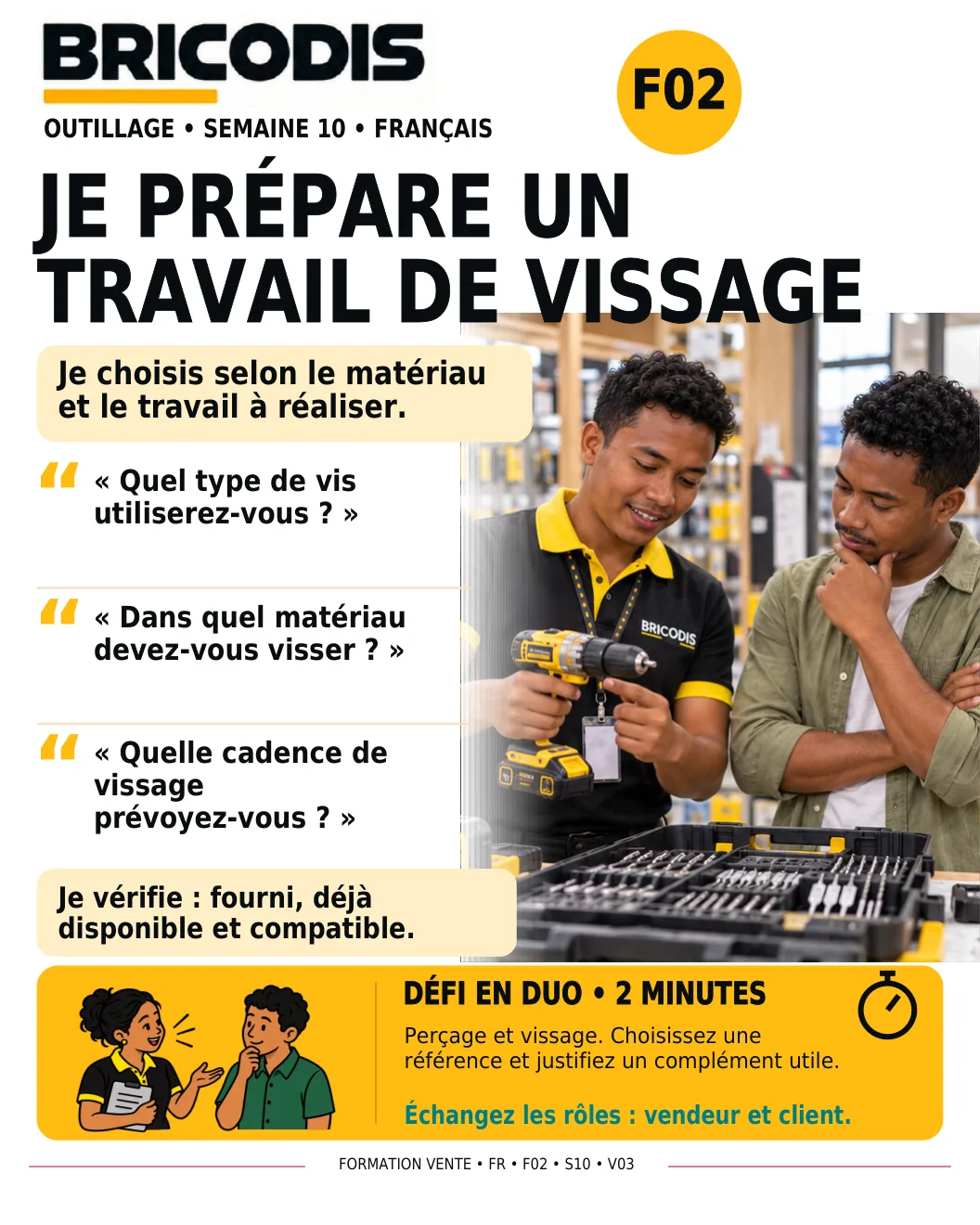 F02 S10 - Préparer un travail de vissage