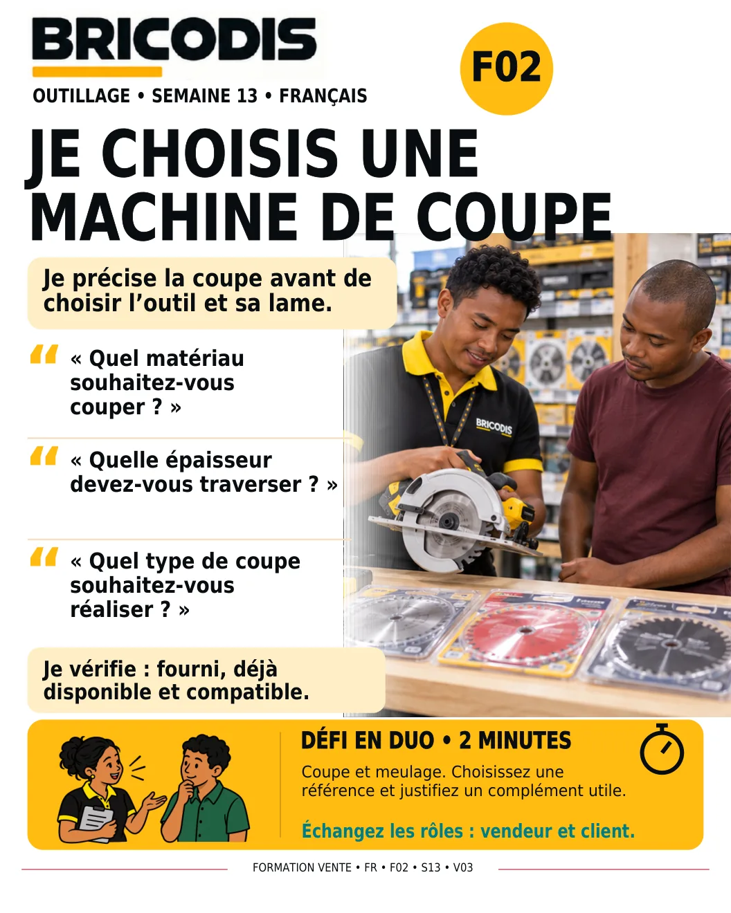 F02 S13 - Choisir une machine de coupe