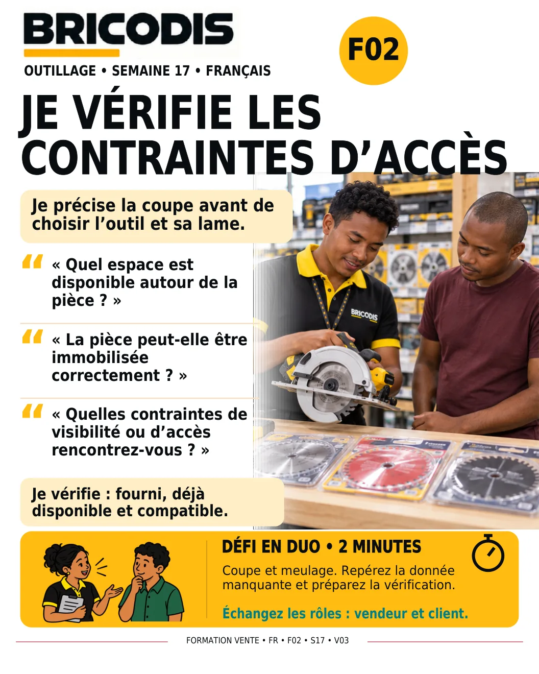 F02 S17 - Vérifier les contraintes d’accès
