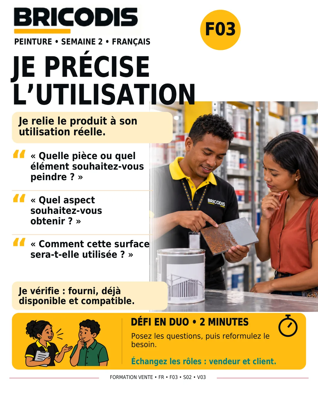 F03 S02 - Préciser l’utilisation