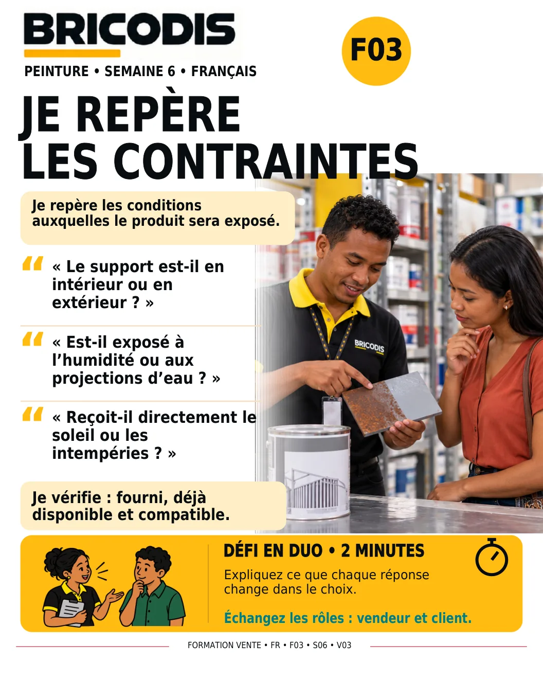 F03 S06 - Identifier les conditions d’utilisation