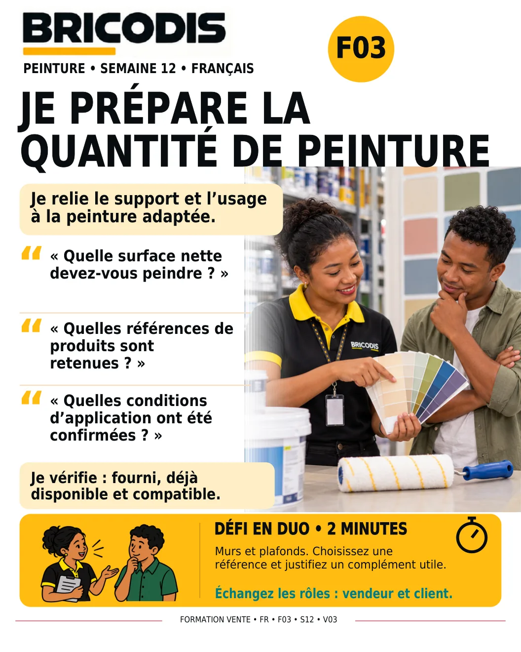 F03 S12 - Préparer la quantité de peinture