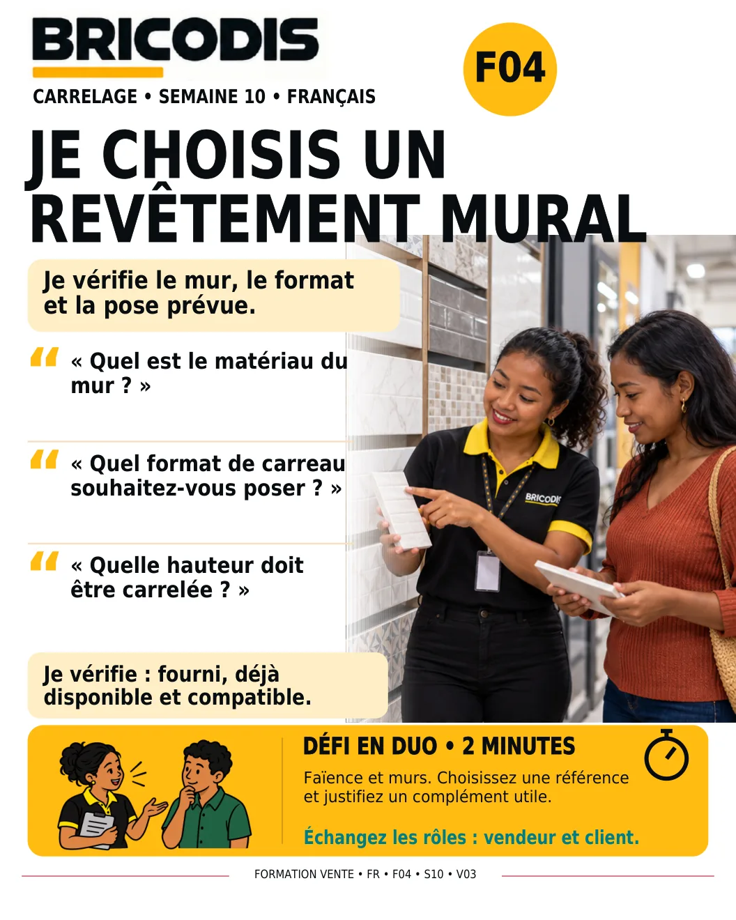 F04 S10 - Choisir un revêtement mural