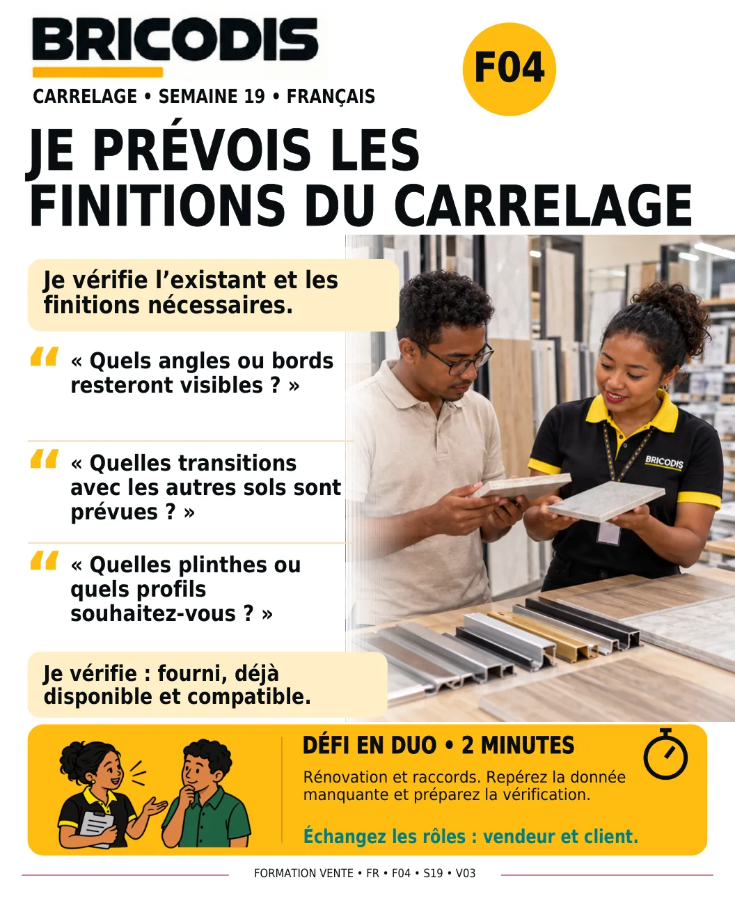 F04 S19 - Prévoir les finitions du carrelage
