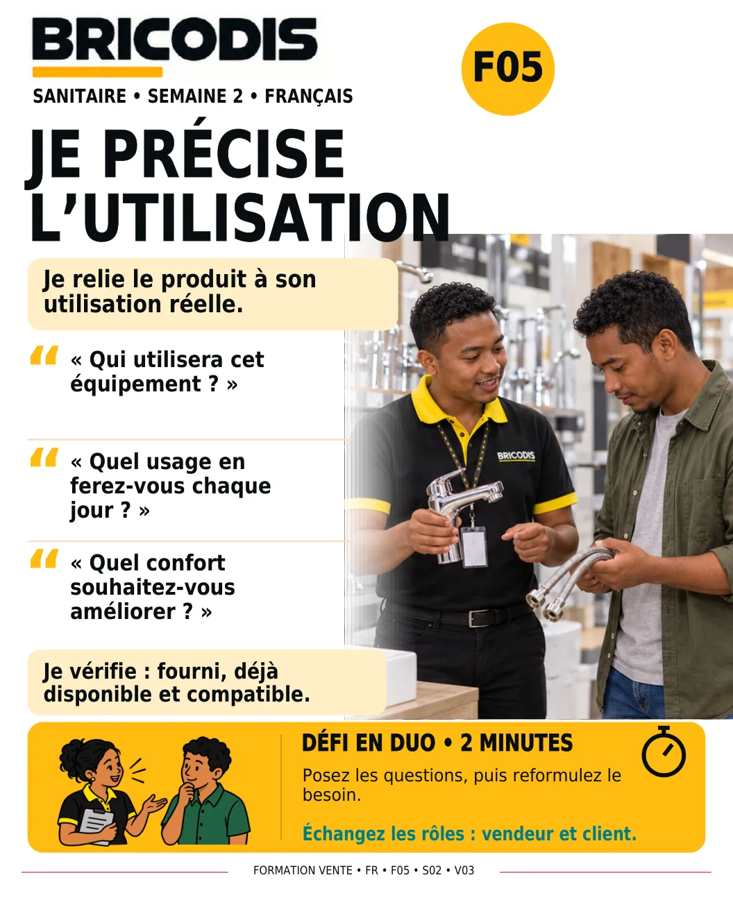 F05 S02 - Préciser l’utilisation