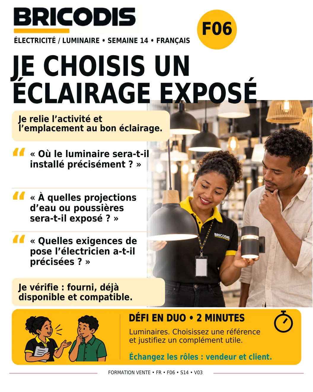 F06 S14 - Choisir un éclairage exposé