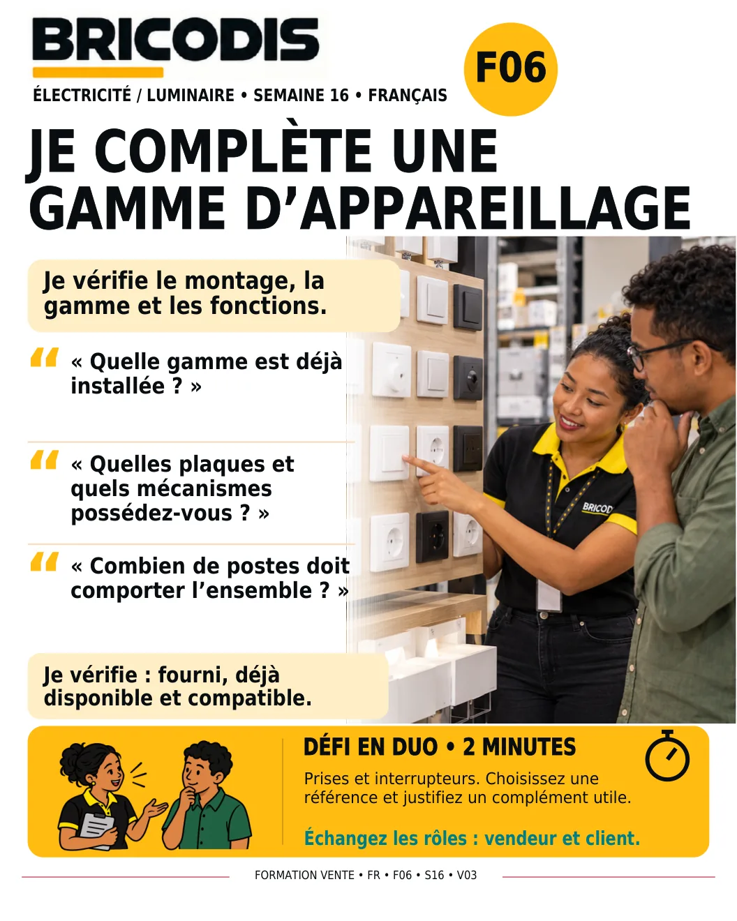 F06 S16 - Compléter une gamme d’appareillage