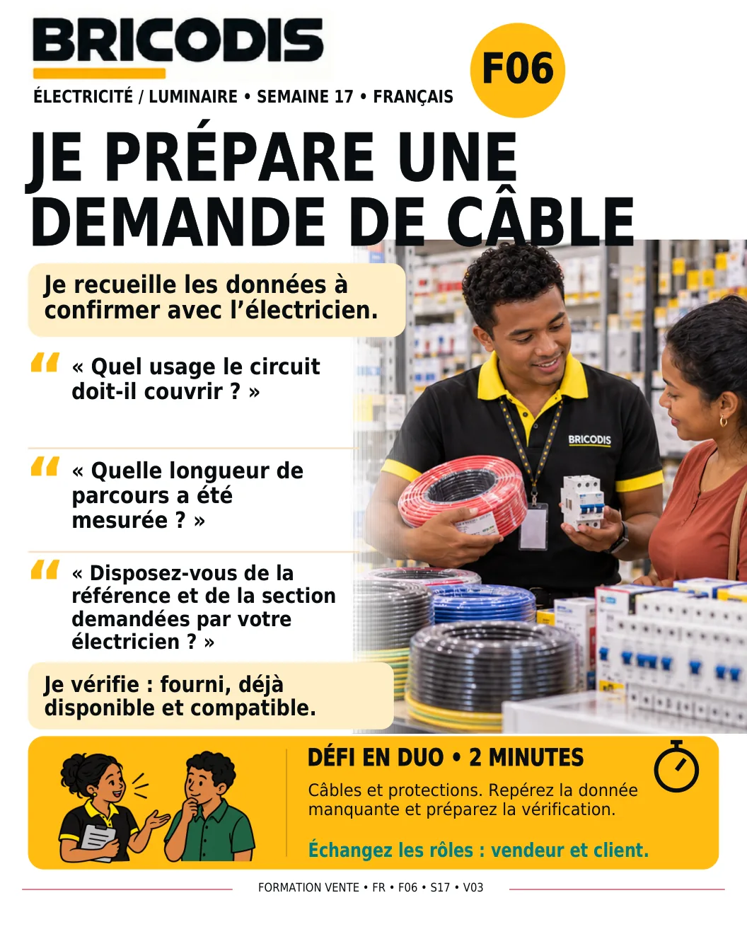 F06 S17 - Préparer une demande de câble