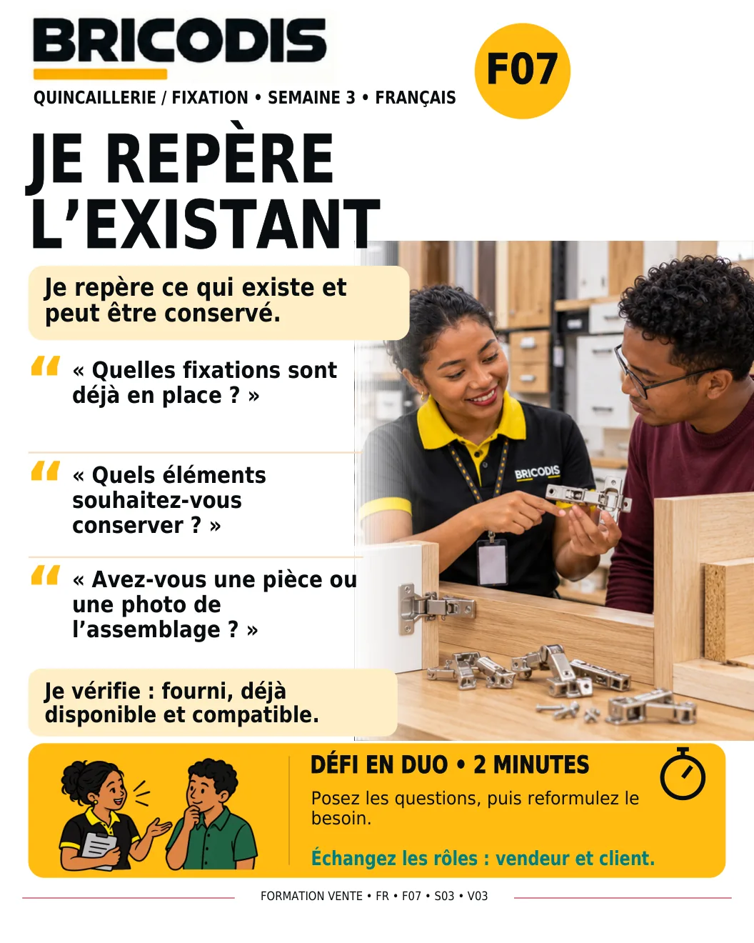 F07 S03 - Repérer l’existant