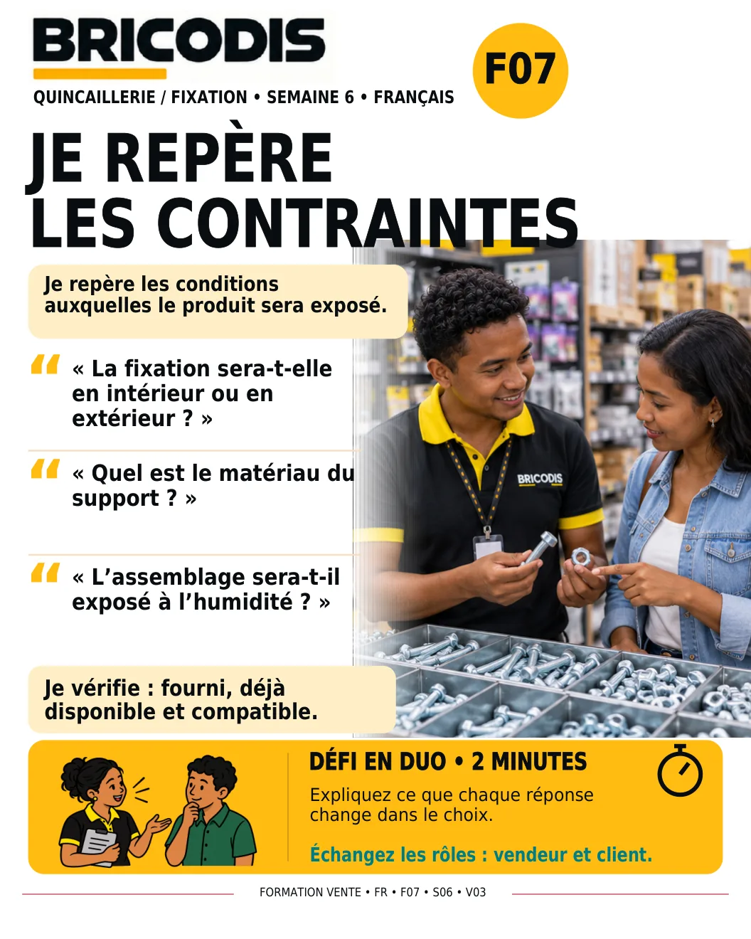 F07 S06 - Identifier les conditions d’utilisation