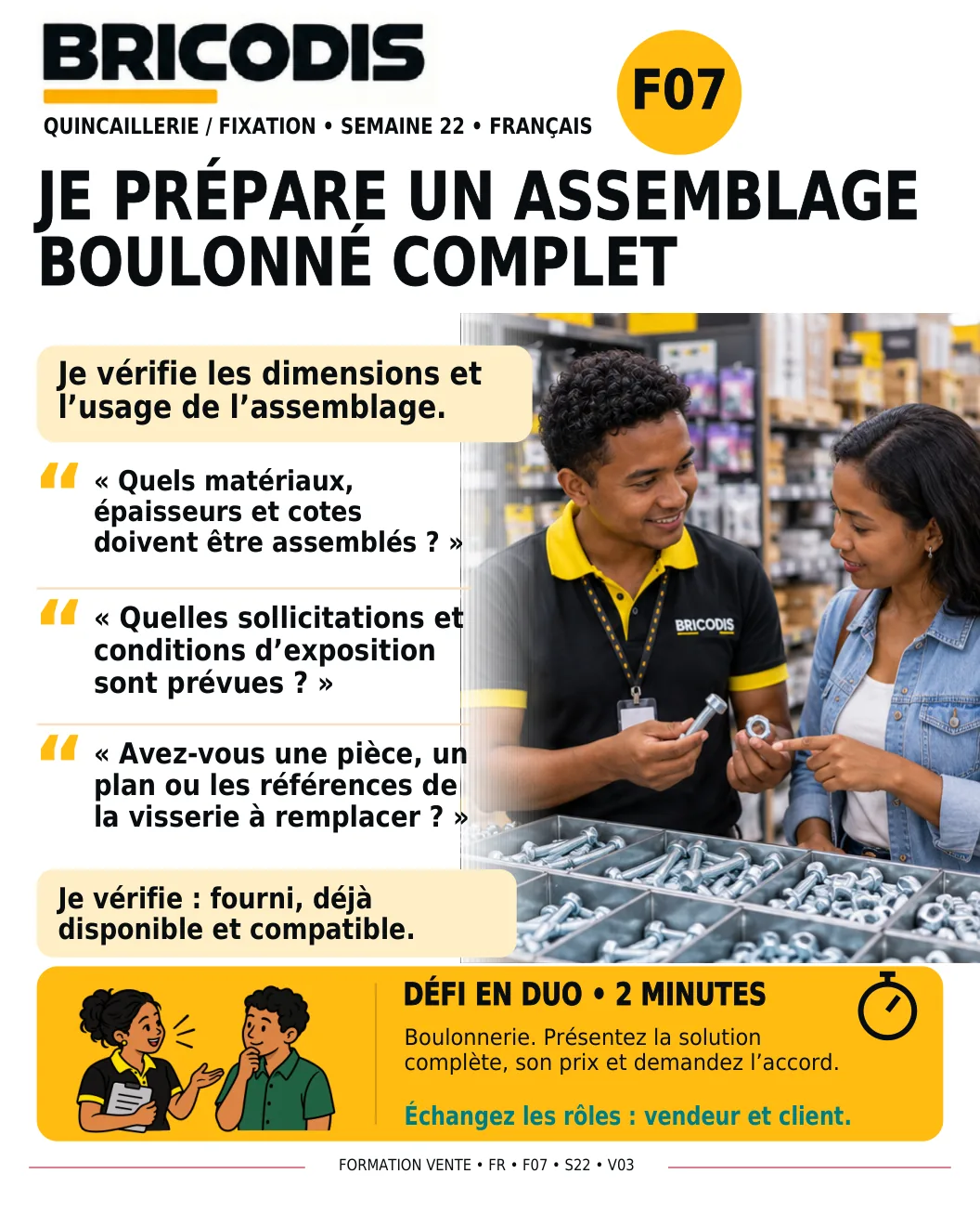 F07 S22 - Étudier un assemblage boulonné complet