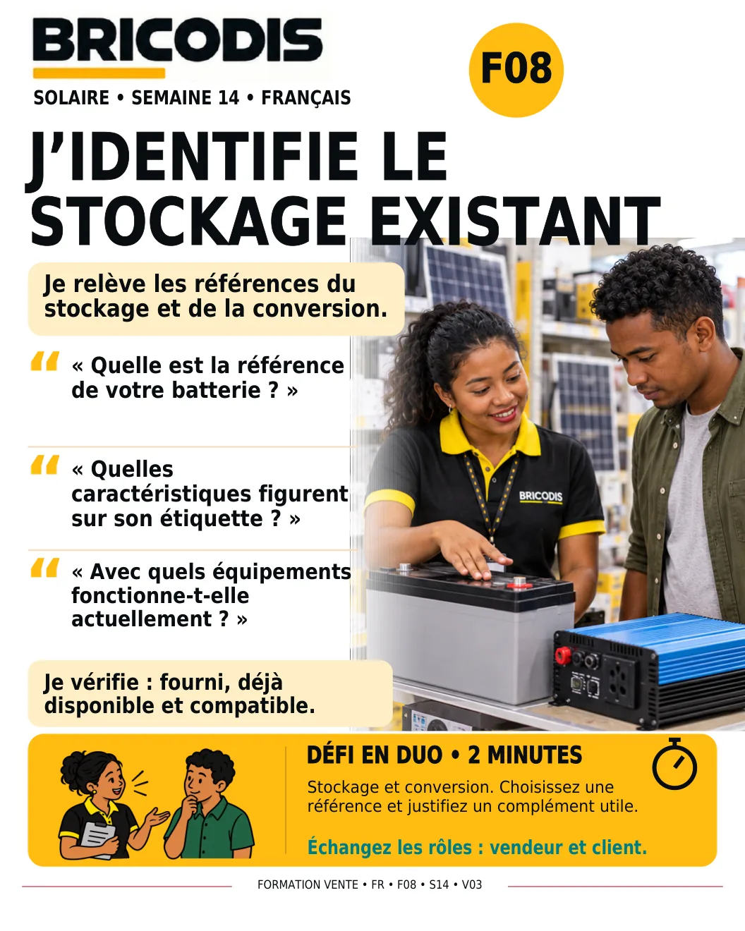 F08 S14 - Identifier le stockage existant