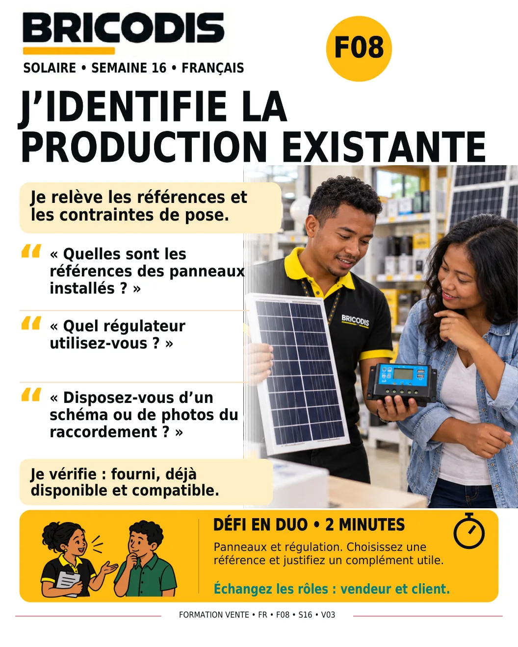 F08 S16 - Identifier la production existante