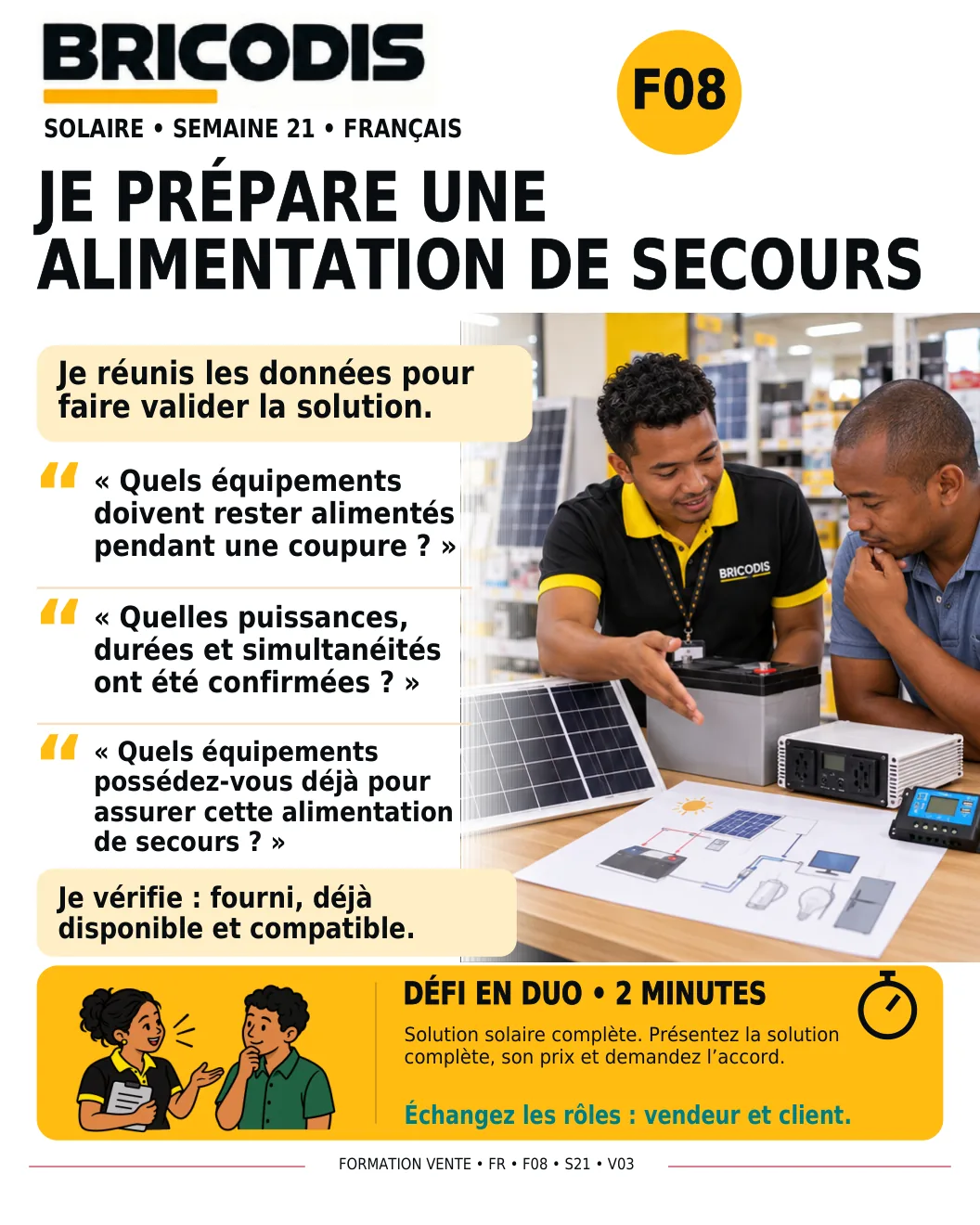 F08 S21 - Étudier une alimentation de secours