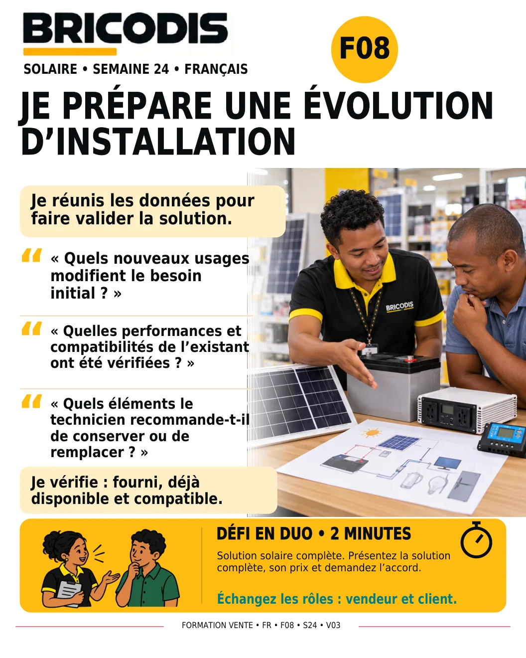 F08 S24 - Étudier une évolution d’installation