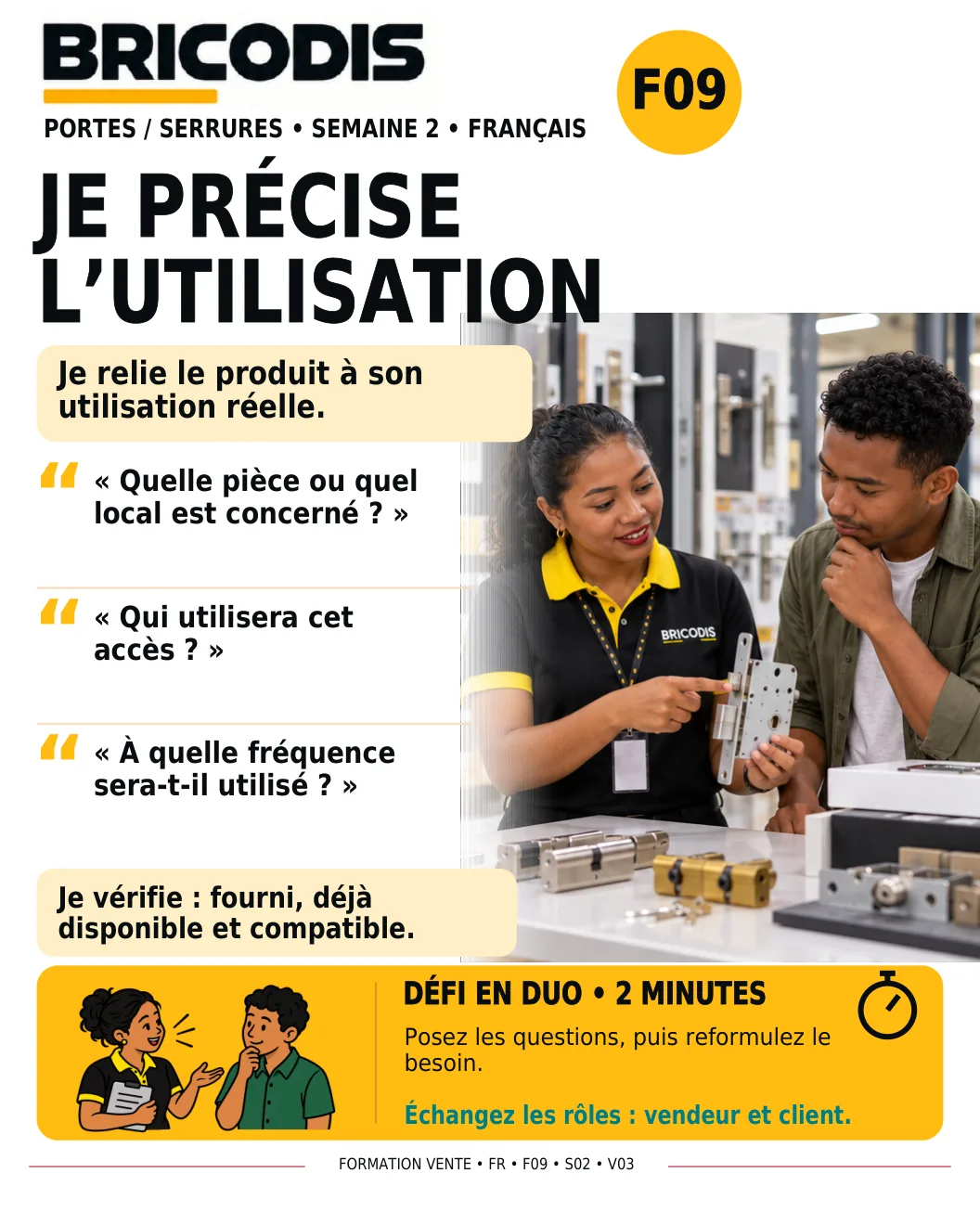 F09 S02 - Préciser l’utilisation