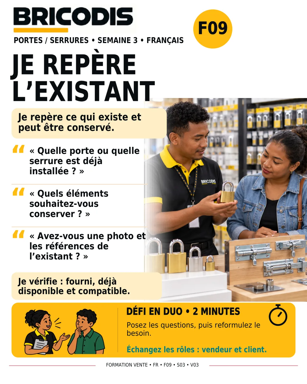 F09 S03 - Repérer l’existant