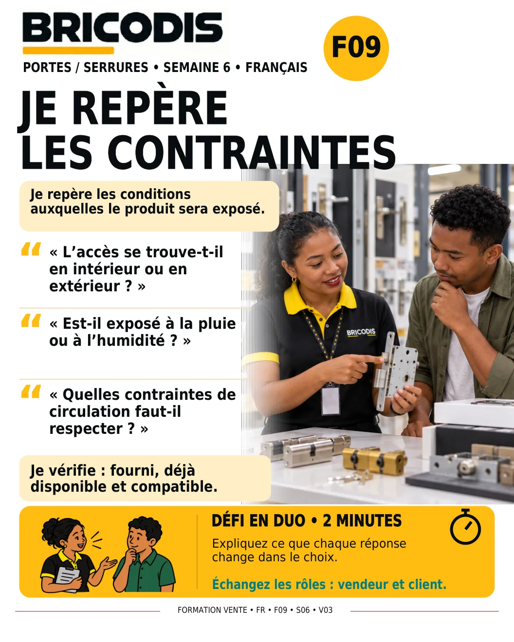 F09 S06 - Identifier les conditions d’utilisation