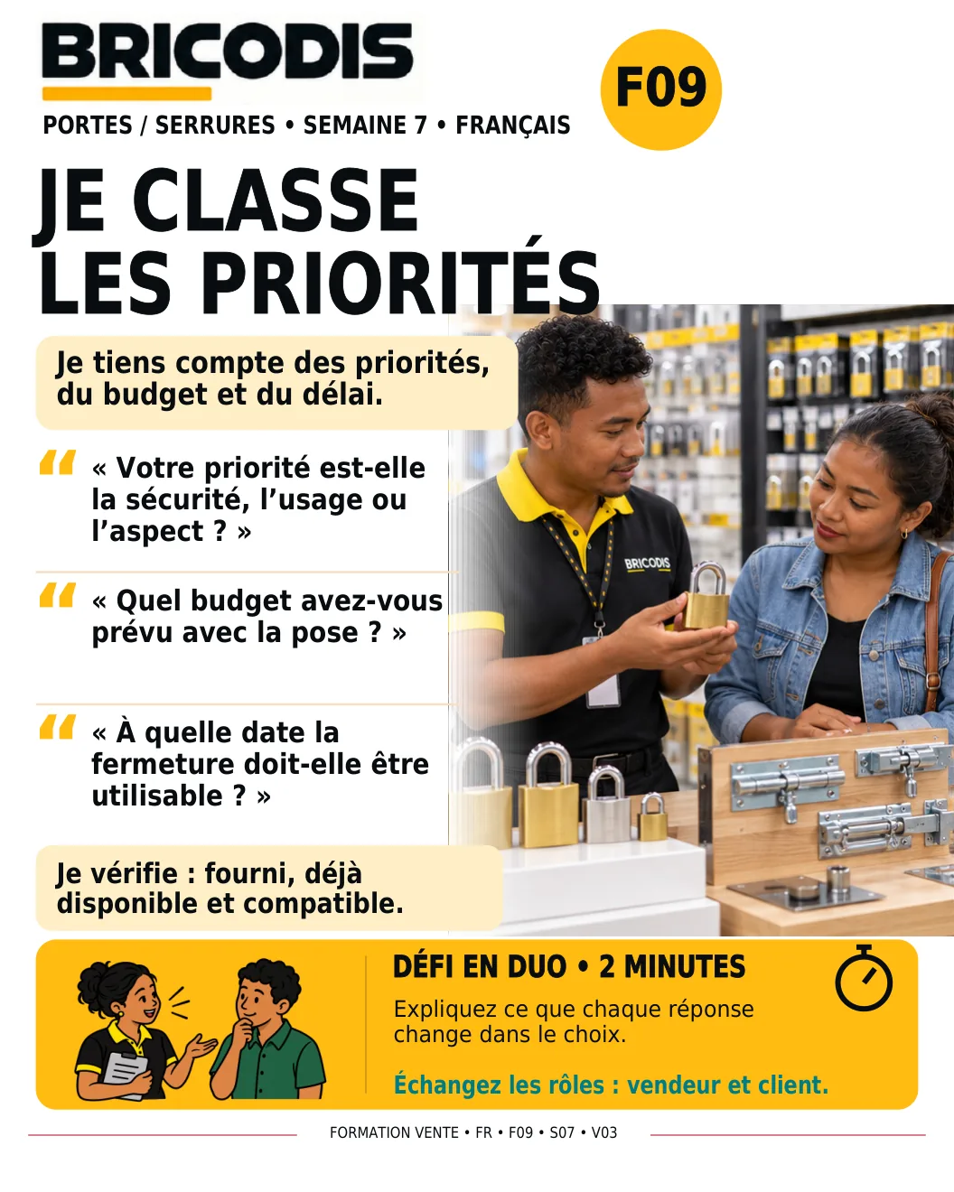 F09 S07 - Préciser les priorités