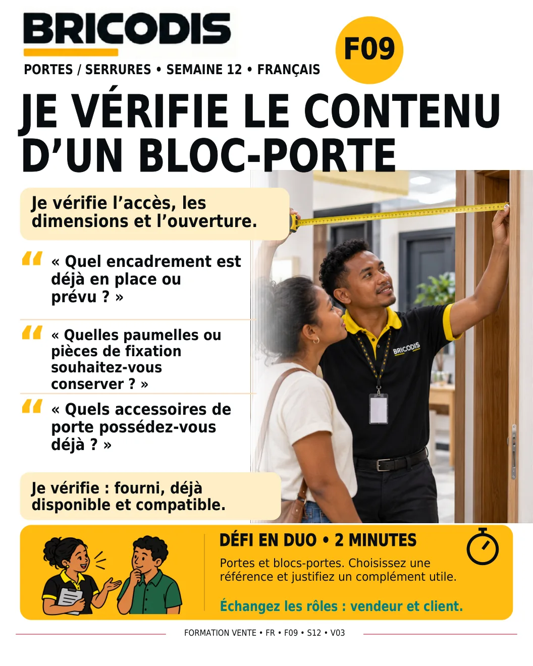 F09 S12 - Vérifier le contenu d’un bloc-porte