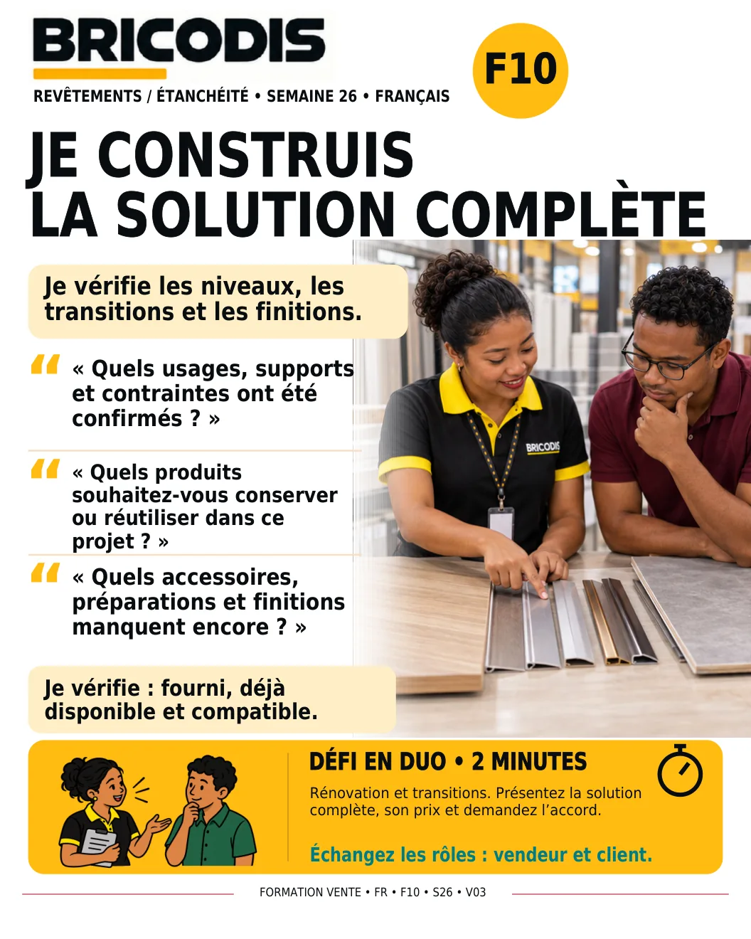 F10 S26 - Conduire un projet revêtement et protection complet