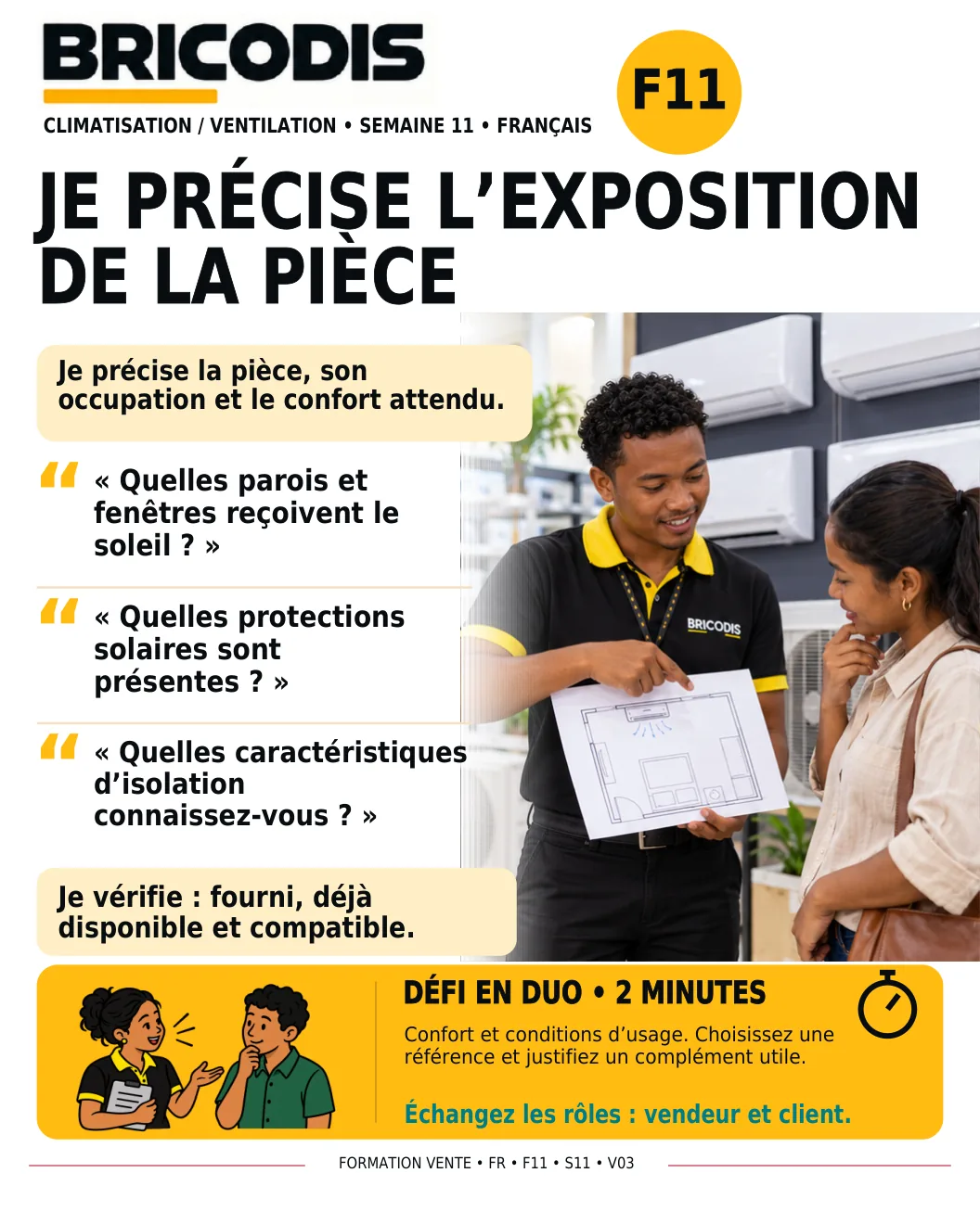 F11 S11 - Préciser l’exposition de la pièce